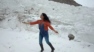 World's First lady to dance at Khardungla