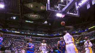 Lance Stephenson Amazing One Hand Dunk