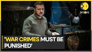 Zelensky at UN General Assembly: We must be united against war crimes | World News | WION Newspoint