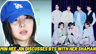 Min Hee jin Explains Why She Asked Shaman About BTS’s Military Service