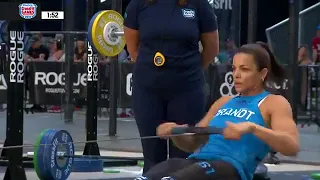 Standing Overhead & Power Squats AGE 35 49 Women & Men PART 1 of 4 2018 CrossFit Games