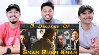 3 Decades Of SRK Reaction! | Tribute To The Legend Of Indian Cinema 2022 | SRK SQUAD |