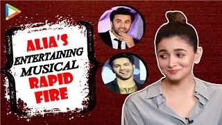 Alia Bhatt's SUPERB Rapid Fire On Ranbir, Salman, Varun, Ranveer & Arijit | PRADA