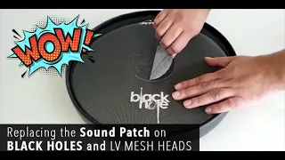 Replacing the Sound Patch on RTOM Black Holes & LV Mesh Heads!