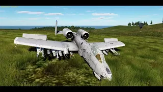 The Best A10 Warthog Simulator - DCS - Combat Over the Caucasus Mountains - Brrrt Brrrtt