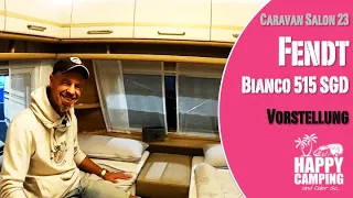 Caravan Salon 2023 - Vorstellung Fendt Bianco 515 SGD | Happy Camping