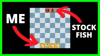 I Tried To Beat Stockfish With 3 Knights Against 1 Bishop 😮