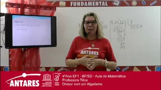 4ºAno EF1 - BF/SD - Aula de Matemática Professora Têca   Divisor com um Algarismo