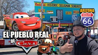 el PUEBLO REAL de CARS existe en la Ruta 66 🇺🇸