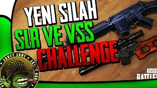 PUBG ArmutTV Yeni Silah SLR ve VSS Challenge | 15 Kills