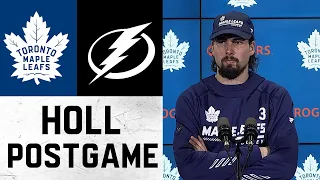 Justin Holl Post Game | Tampa Bay Lightning @ Toronto Maple Leafs - December 9, 2021