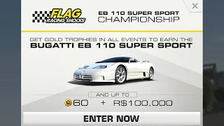 Real Racing 3 Bugatti EB 110 Super Sport Championship Series Overview