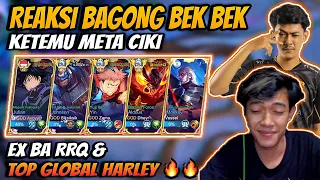 Reaksi Bagong Bek Bek Ketemu Meta Ciki !! Ex BA RRQ & Top Global Harley - Mobile Legends