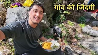 पहाड़ों में गांव की खुशहाल जिंदगी || Village Lifestyle Vlog || Cool Pahadi