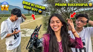 Bike ki Chabi kho gyi 😰| vinay par prank successfull🤣