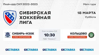 Кубок А.И. Покрышкина . "Сибирь-НЗХК" - "Кольцово". ЛДС "Бердск".  18 марта 2023 г.