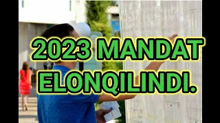 2023 MANDAT ELON QILNDI.#abituriyent#dtm#mandat#qabul#мандат#imtihon #yangiliklar#янгиликлар