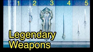 Final Fantasy XV: 5 Legendary Weapons (Randolph Weaponsmith) FFXV