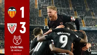 HIGHLIGHTS | Copa 2022/23 1/4 Final | Valencia CF 1-3 Athletic Club | RESUMEN – LABURPENA