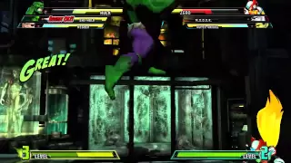 Marvel vs Capcom 3 'She-Hulk, Hulk, Wesker vs M.O.D.O.K, Zero, Super-Skrull' TRUE-HD QUALITY