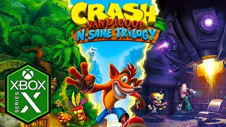 Crash Bandicoot Xbox Series X Gameplay Review [N Sane Trilogy]