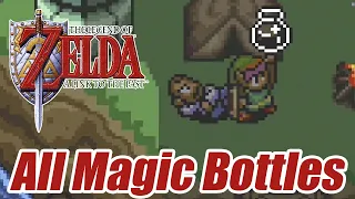 The Legend of Zelda: A Link to the Past - All Magic Bottles