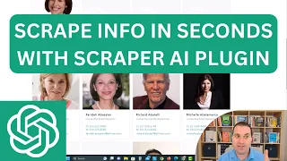 ChatGPT Plugin Review: Scraper AI. Grab information from webpages in seconds.