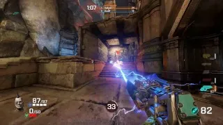 Quake Champions! Кран в деле - скилл на пределе!