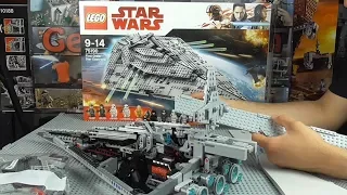 Lego Star Wars 40X Let's Build: First Order Star Destroyer 75190