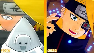 All Ultimate C Jutsu's DEIDARA Evolution