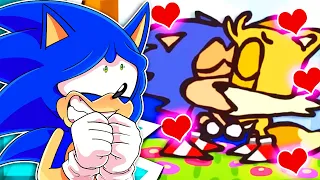 TAILS KISSES SONIC?! Sonic Reacts Ultimate “Sonic The Hedgehog” Recap Cartoon!