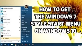 How to Get the Windows 7 Style Start Menu on Windows 10 | Guiding Tech