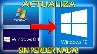 Update Windows 7/8 to Windows 10 without losing data (2021) ✅