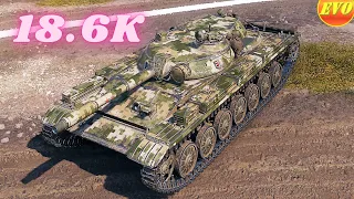 T-100 LT  18.6K Spot Damage World of Tanks Replays ,WOT tank games