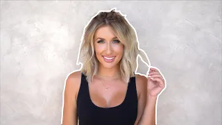 Cute Simple Hair Style For Short Hair! | @Hairby_chrissy