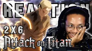 I CAN'T BELIEVE IT ! WHAT ?? Attack On Titan - 2x6 Warrior REACTION & REVIEW