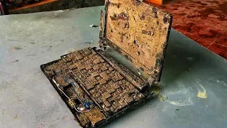 Restoration 10 year old ACER laptop destroyed and abandoned | Rebuild and restore destroyed laptops