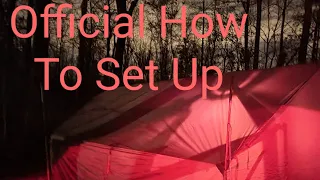 How to Set Up The Onetigris Tegimen Hammock Hot Tent