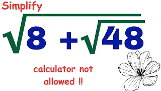 A nice radical problem | you should know this trick !! | How to simplify!