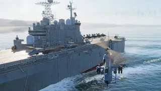 中国軍上陸部隊vs米軍戦闘ヘリ部隊【DCSWorld】