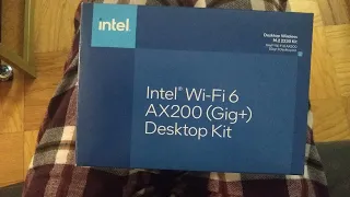 Intel WiFi 6 AX200 Desktop Kit
