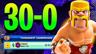 I Am *30-0* in the Royal Tournament