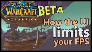 How the Classic WoW Beta UI hurts your FPS