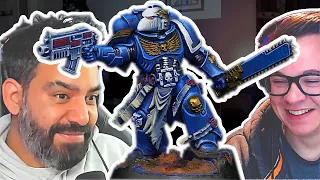I Painted a Space Marine for an ACTUAL Space Marine!    ft. Rahul Kohli