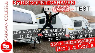 TEST: Wohnwagen ADRIA vs. WEINSBERG vs. CARAVELAIR - DAS  FAZIT I Teil 5