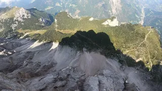 Monte Civetta Cima Su Alto | 2nd highest wingsuit BASE in Italy | Dolomites