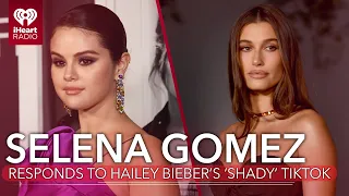 Selena Gomez Responds To Hailey Bieber's 'Shady' Deleted TikTok | Fast Facts