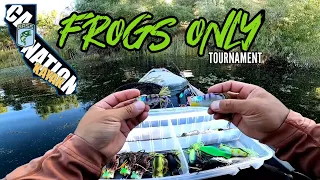 Frogs Only Kayak Tournament | CA DELTA