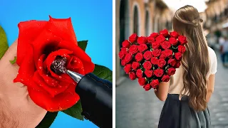 Ramo de flores DIY para un feliz Día de San Valentín