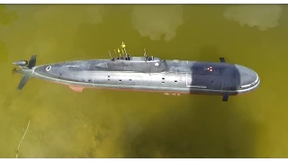 1/96th Scale Russian Akula Submarine for R/C